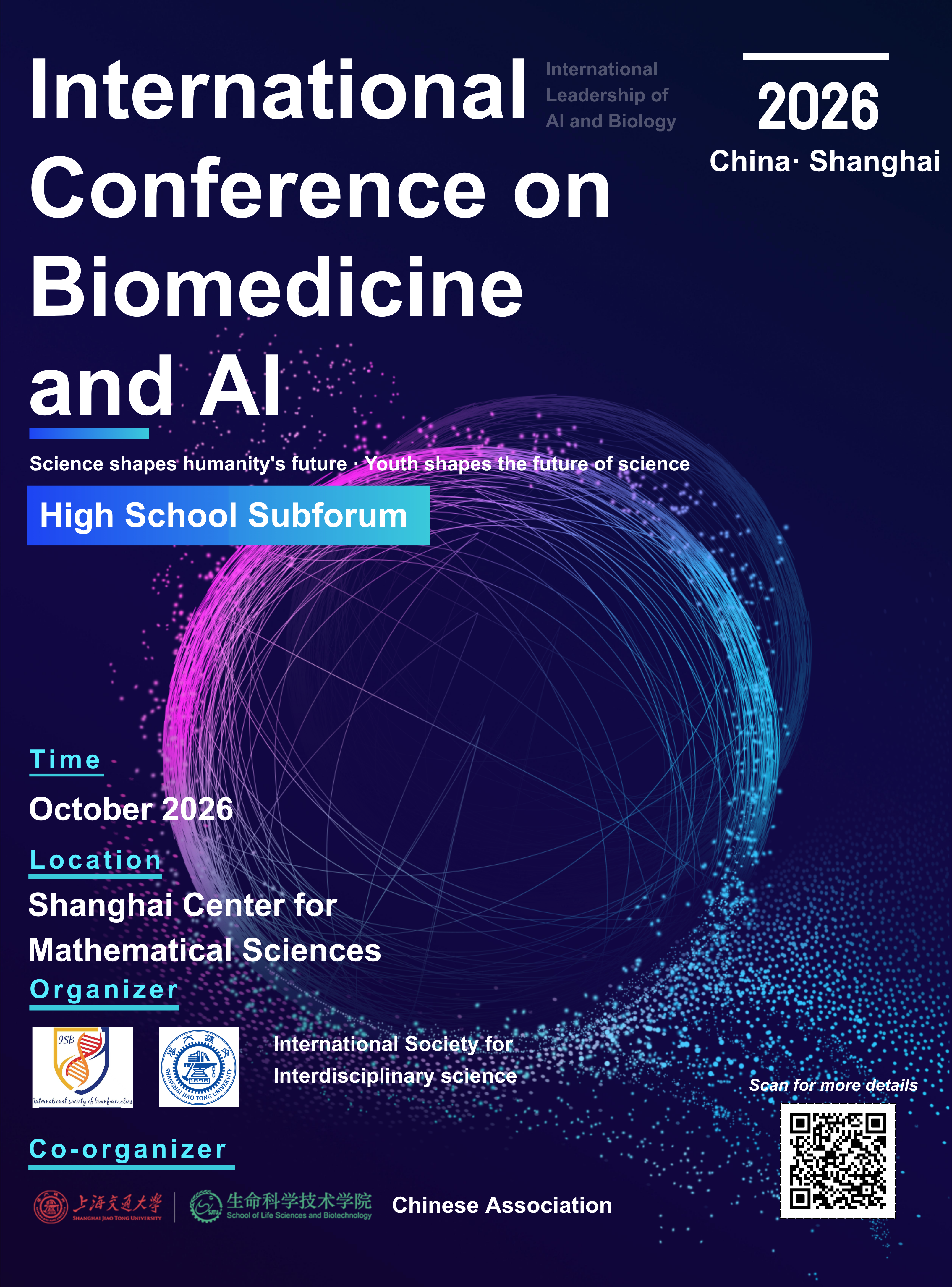 iLAB 2026 High School AI + Life Science Innovation Challenge cover poster